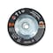 Bullard Abrasives Grinding Wheel, 4 1/2 x 1/4 x 5/8-11, PK10 28469 - alternate 1